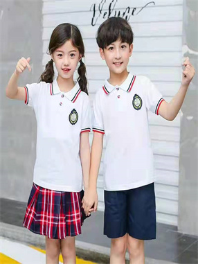 小學生夏季polo杉校服J012
